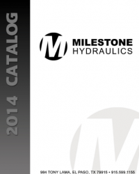Milestone Hydraulics of El Paso Products Catalog